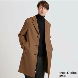 Uniqlo Men's Brown Coat